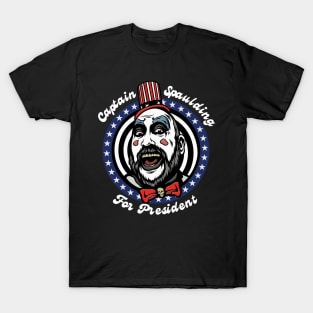 House of 1000 Corpses Captain Spaulding for President T-Shirt